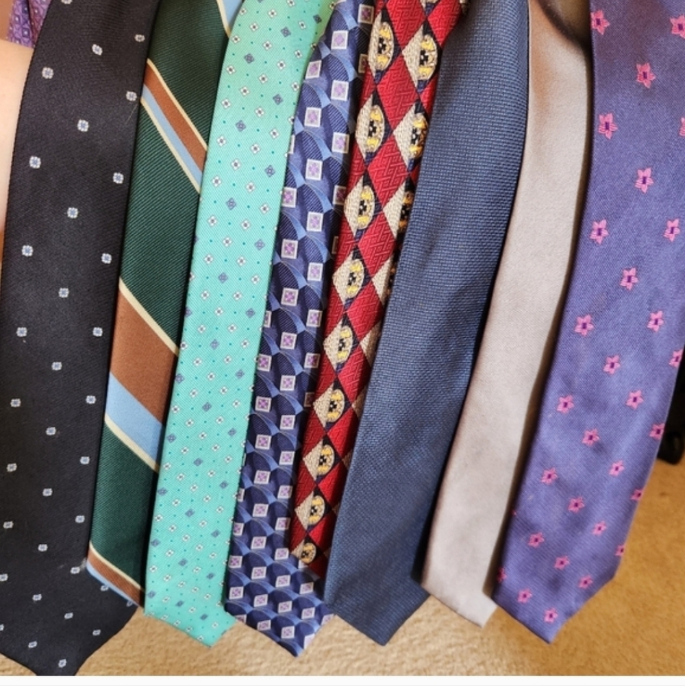 Assorted Men's Silk Ties Collection